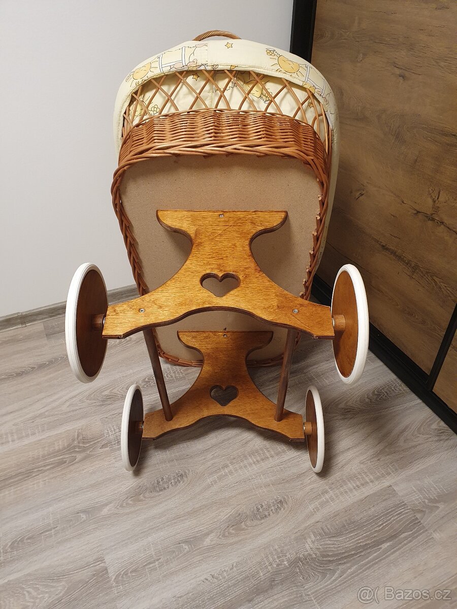 Proutěný košík pro miminko - 5