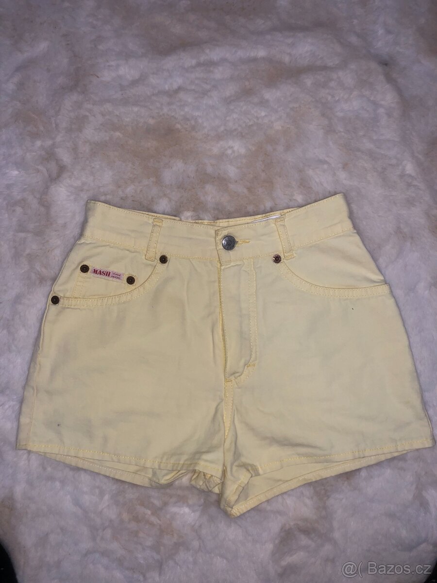 kratasy# sortky# zlute # bavlnene # mash - 5