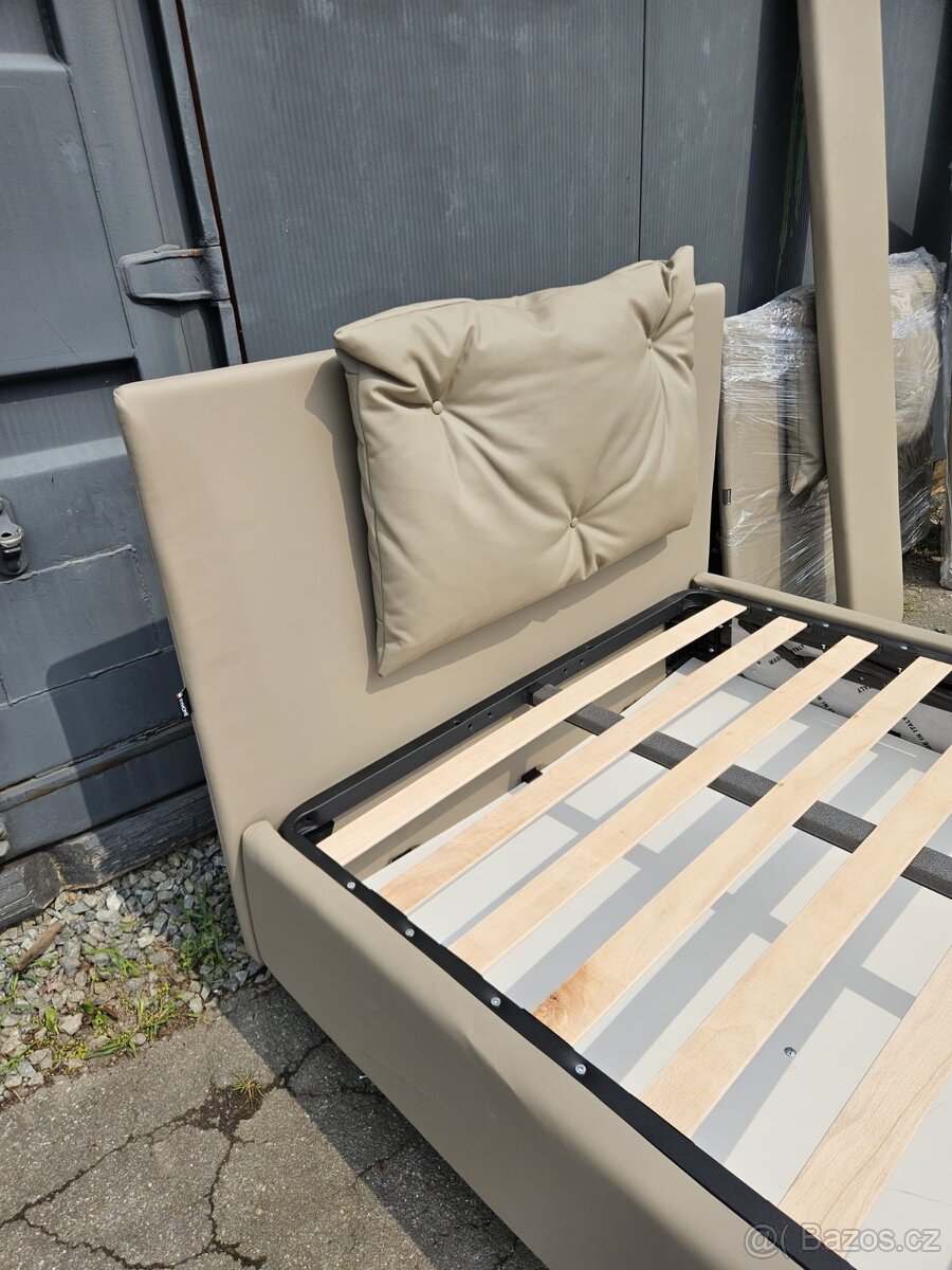 Gauč čalouněný, koženkový - 5