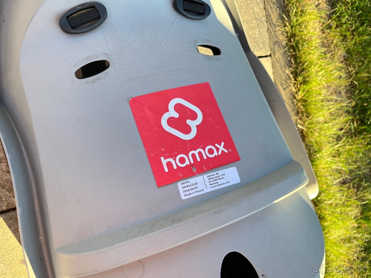 Hamax Siesta - dětská cyklosedačka - 5