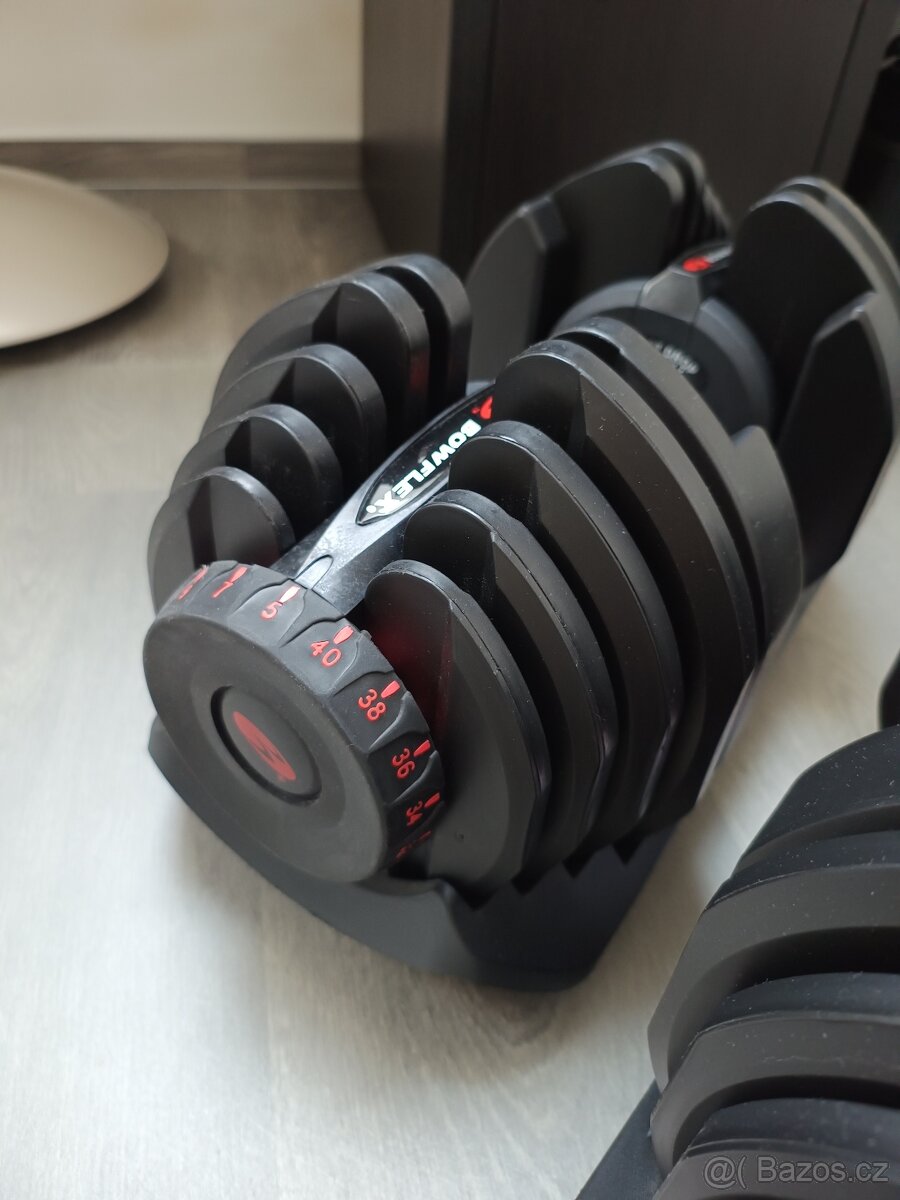Nastavitelne cinky Bowflex 2 x 40kg - 5