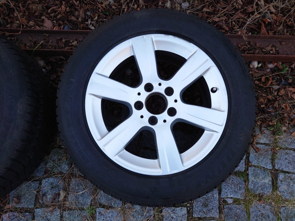 225/55 R16 5x112, MERCEDES (ŠKODA, VW, AUDI) + DUNLOP PNEU - 5