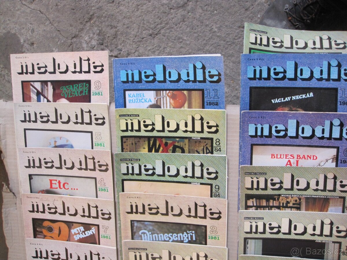 časopis Melodie z r.1982-1983 - 5