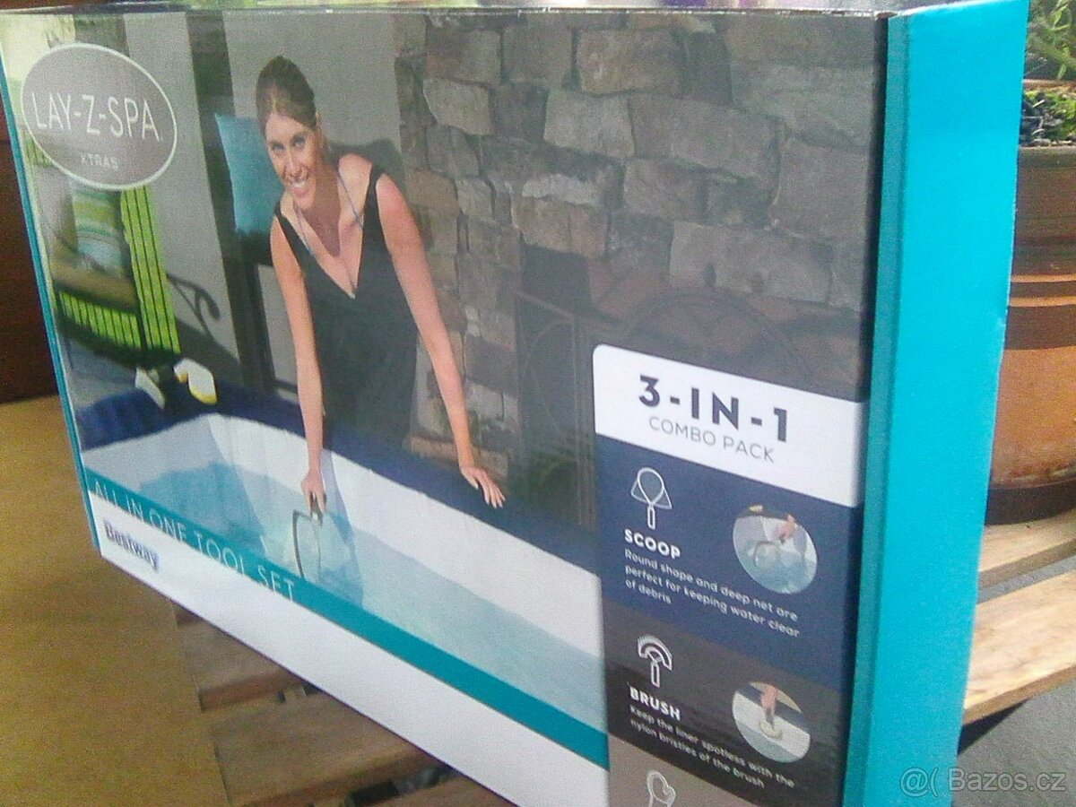 Čistící sada - bazén - vířivku 3+1 nová - 5