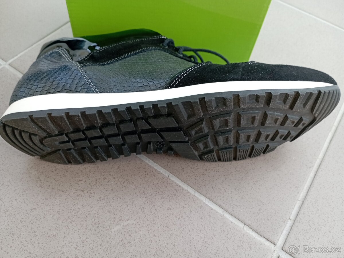 Dámské kožené polobotky - 5