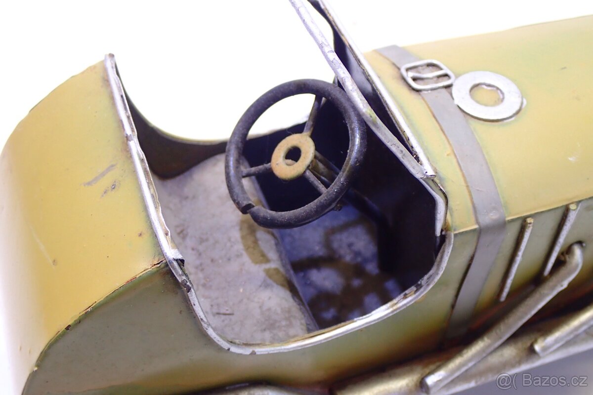 RETRO Plechové auto - 5