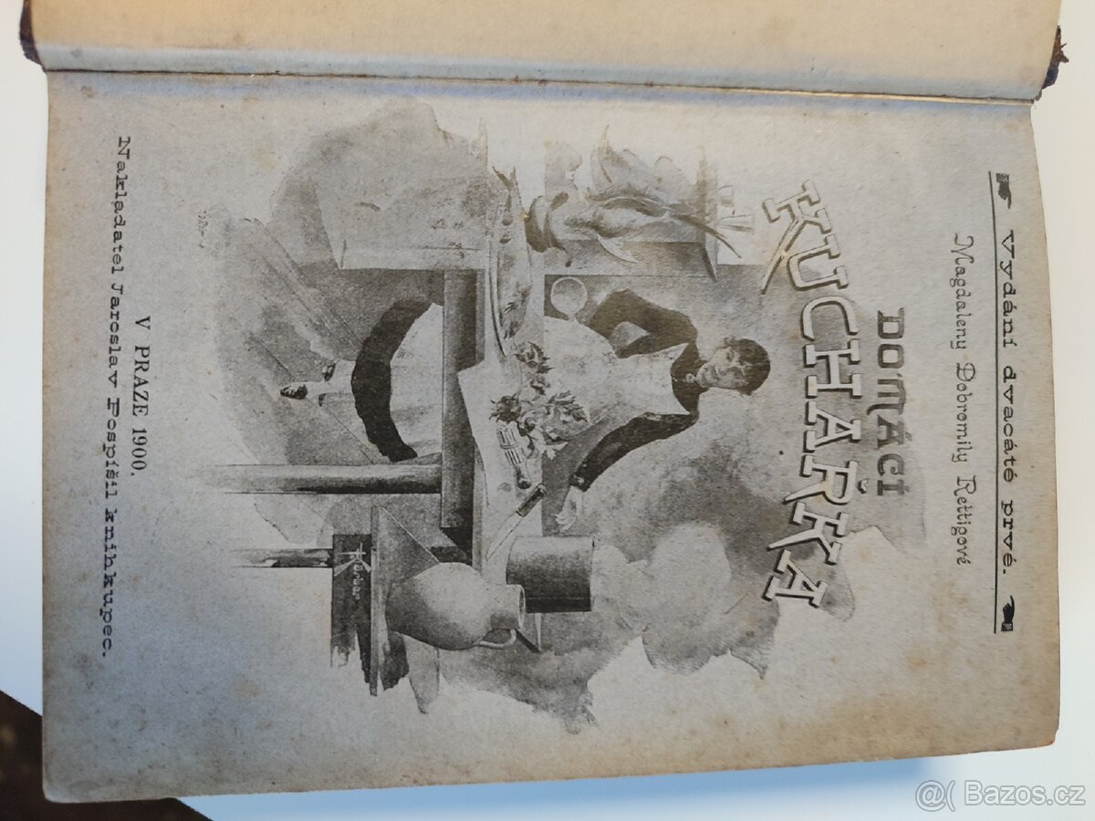 M.D. Rettigová.kuchařka z roku 1900 - 5