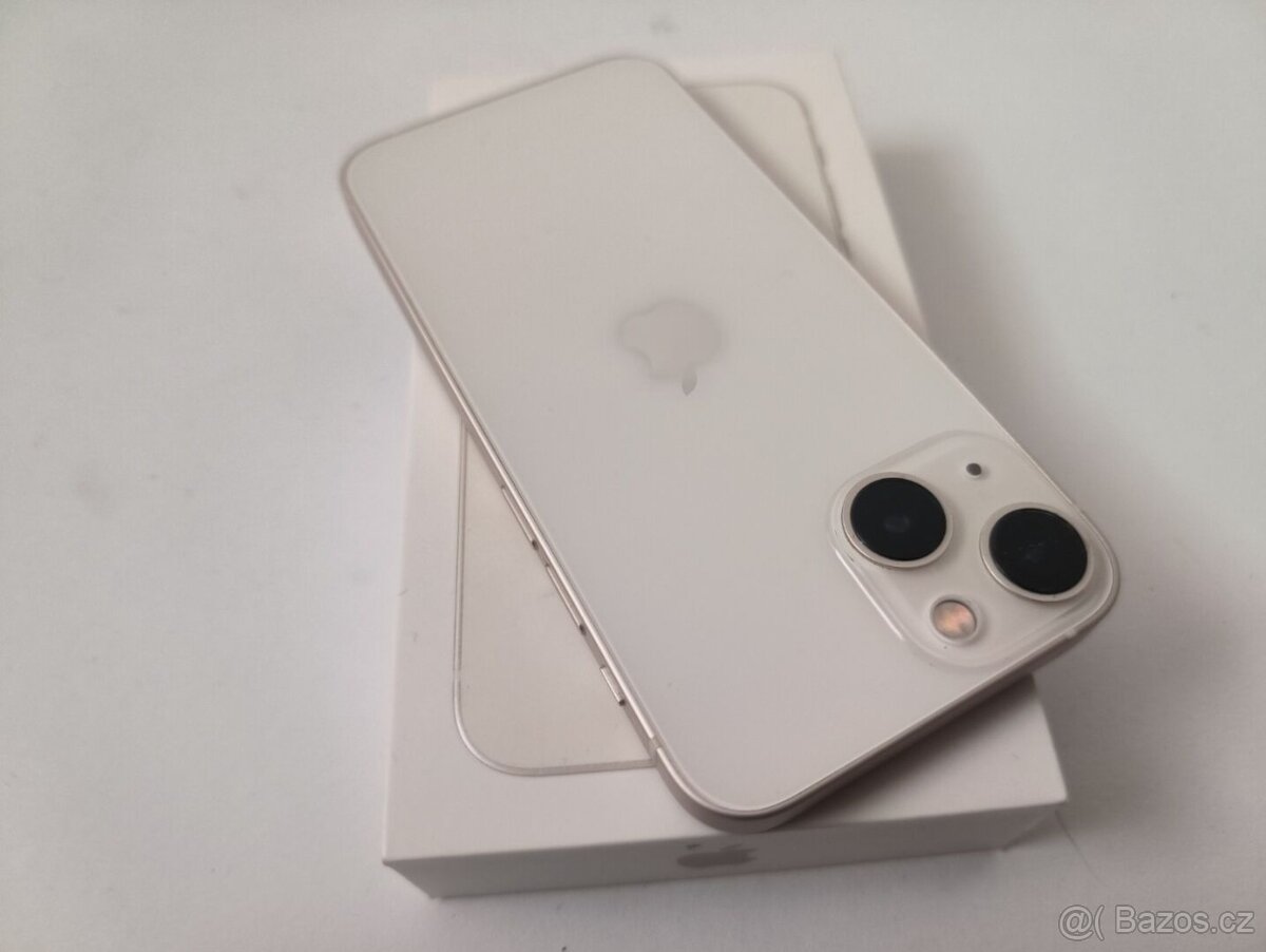 apple iphone 13 mini 128gb Starlight 100% Batéria - 5