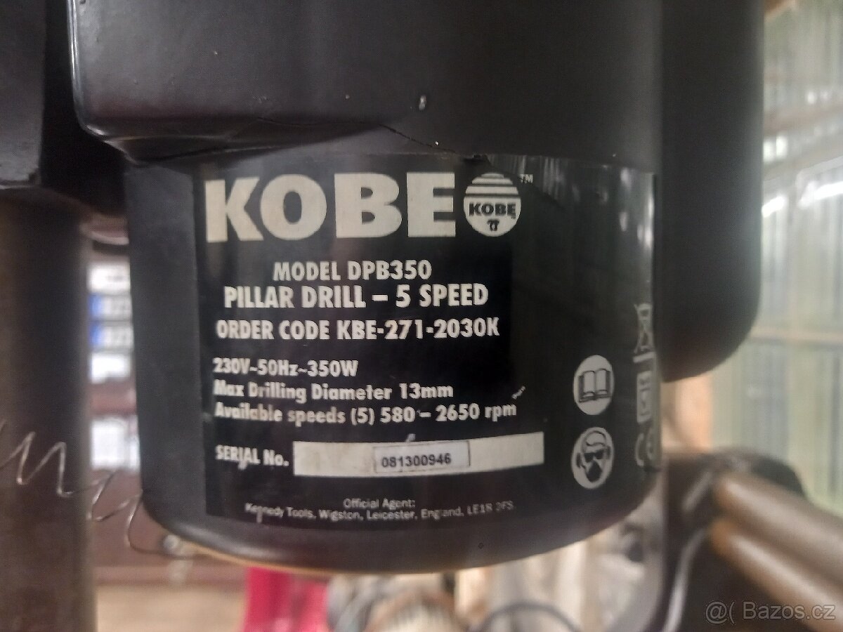 Prodám stolní vrtačku kobe - 5