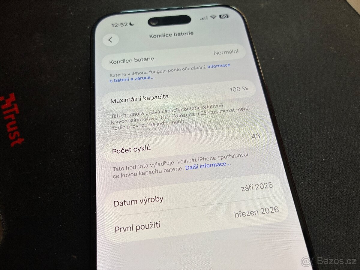iPhone Air 256 GB černý - 5