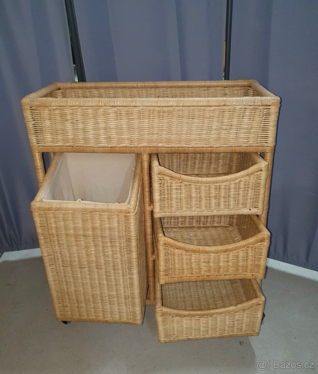 Ratanová komoda/prádelník - 5