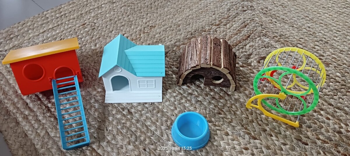 Klec pro malá zvířata a hlodavce + přepravka - 5