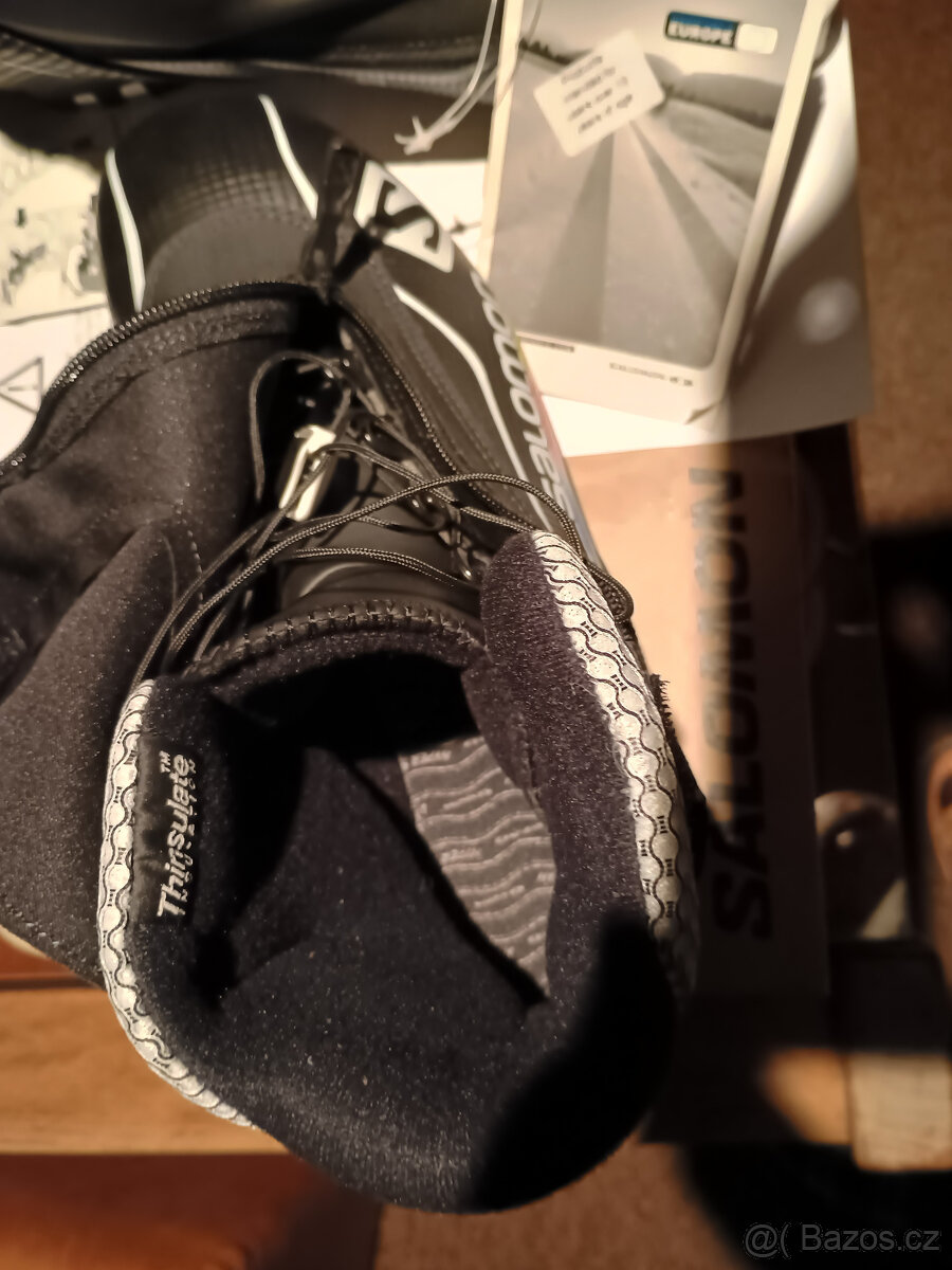 nové boty na běžky SALOMON Escape8 pilot na nohu č.8 - 5