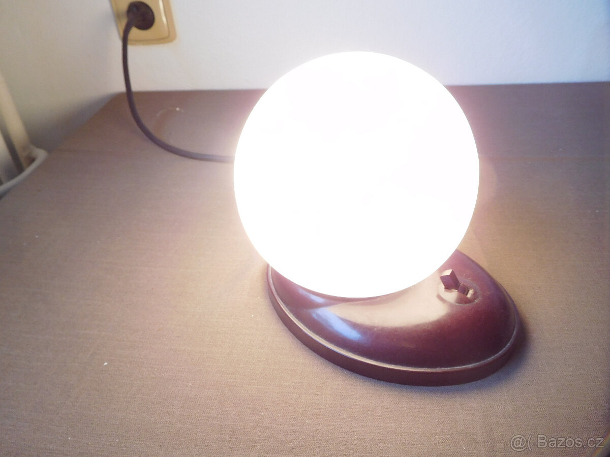 STARÁ BAKELITOVÁ LAMPIČKA - DRGM - 5