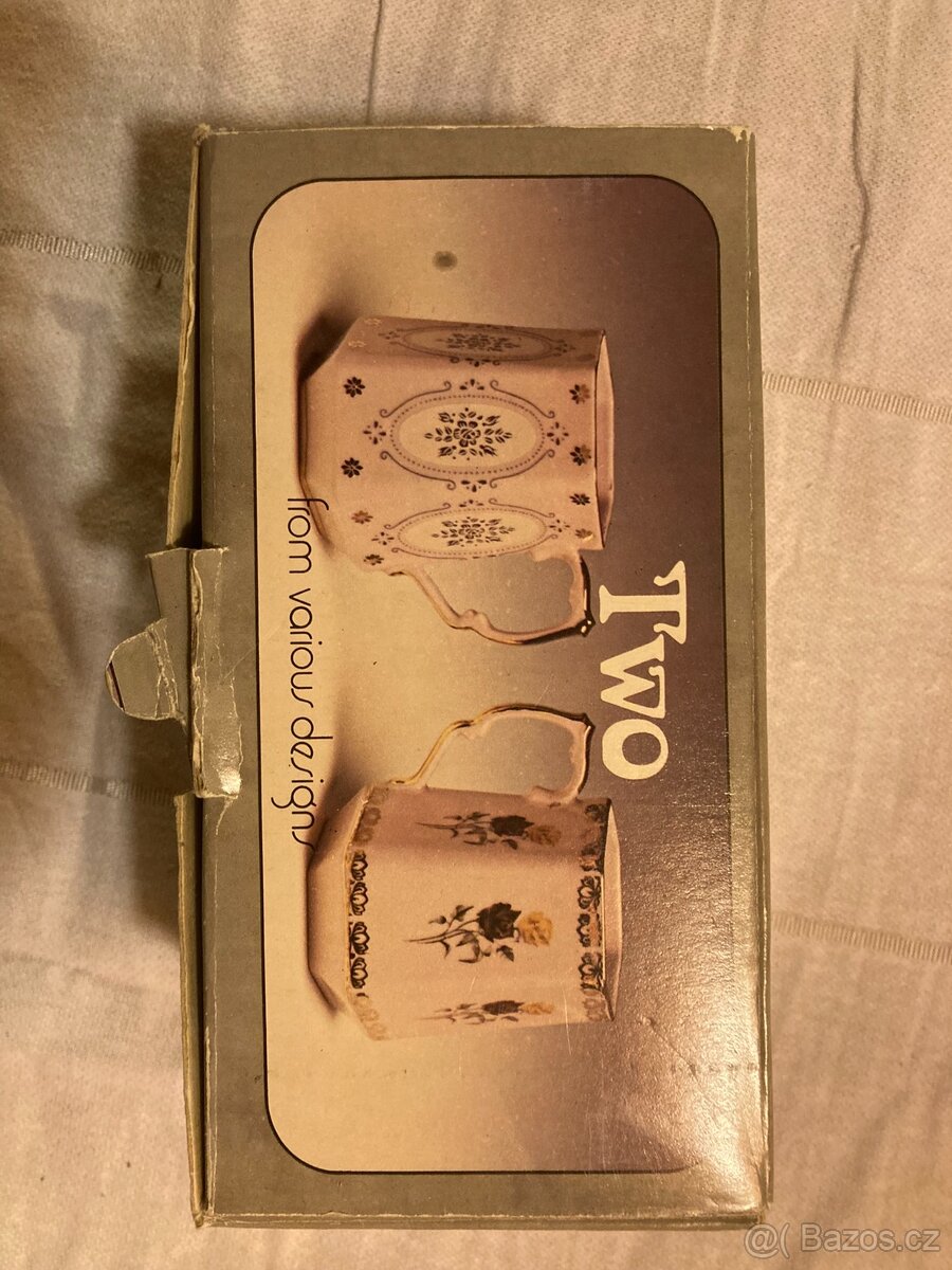 Sada 6ti hrnečků Jitka z růžového porcelánu - 5