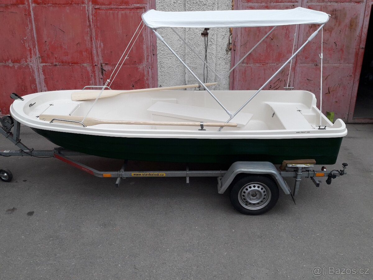 Pramice, rybářský člun, veslice, loď Nikol 400 - 5