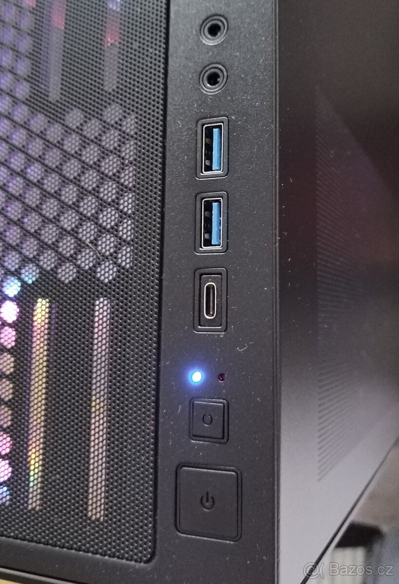 HERNÍ PC,Ryzen 3700X,RTX 4060ti,16GB,SSD+SATA,WiFi - 5