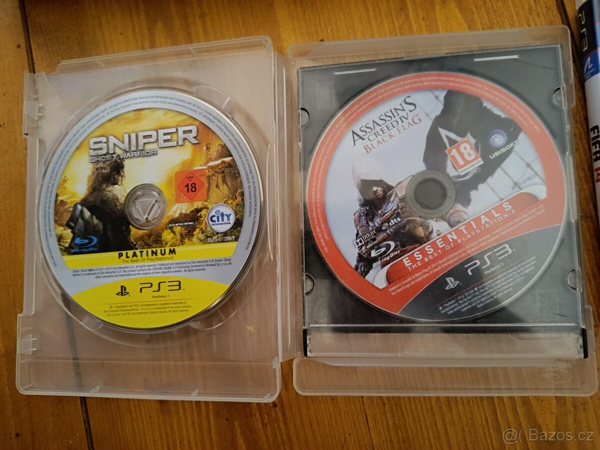 PS3 Slim 160GB, 2x ovladač + hry / PlayStation 3 - 5