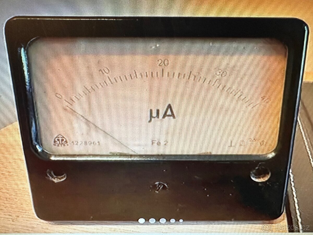 Metra Blansko Mikroampermetr a Miliampermetr - 5