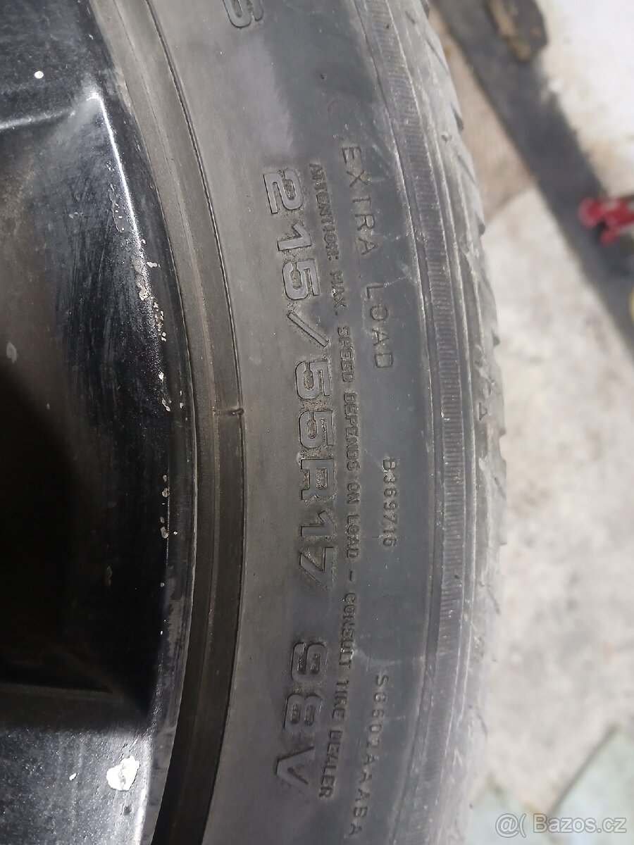 Alu kola 5x112 R17 Zimni pneu - 5