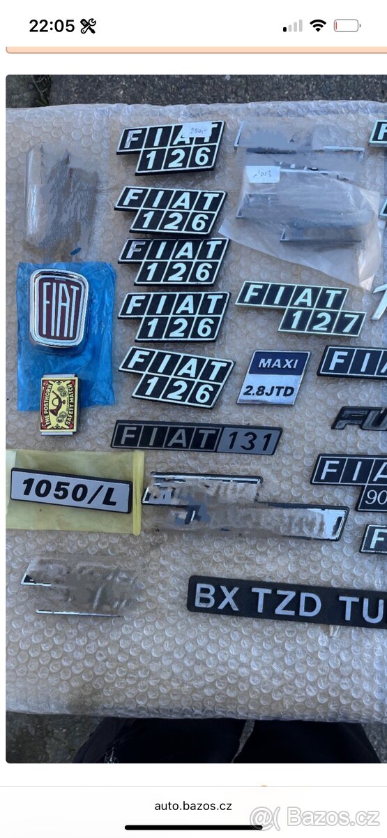 Štítky Fiat, Iveco - 5