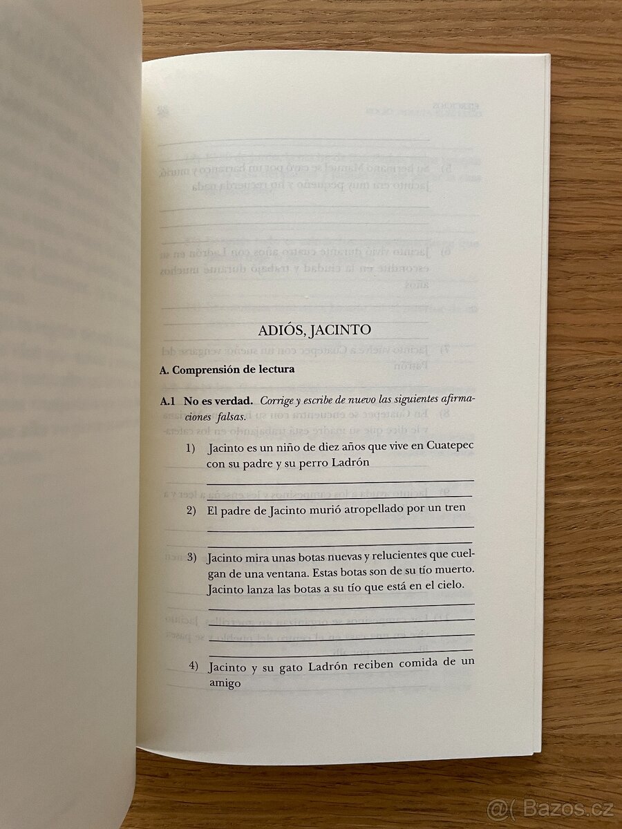 Španělština - Adiós, Jacinto - Violeta, Jugo - 5