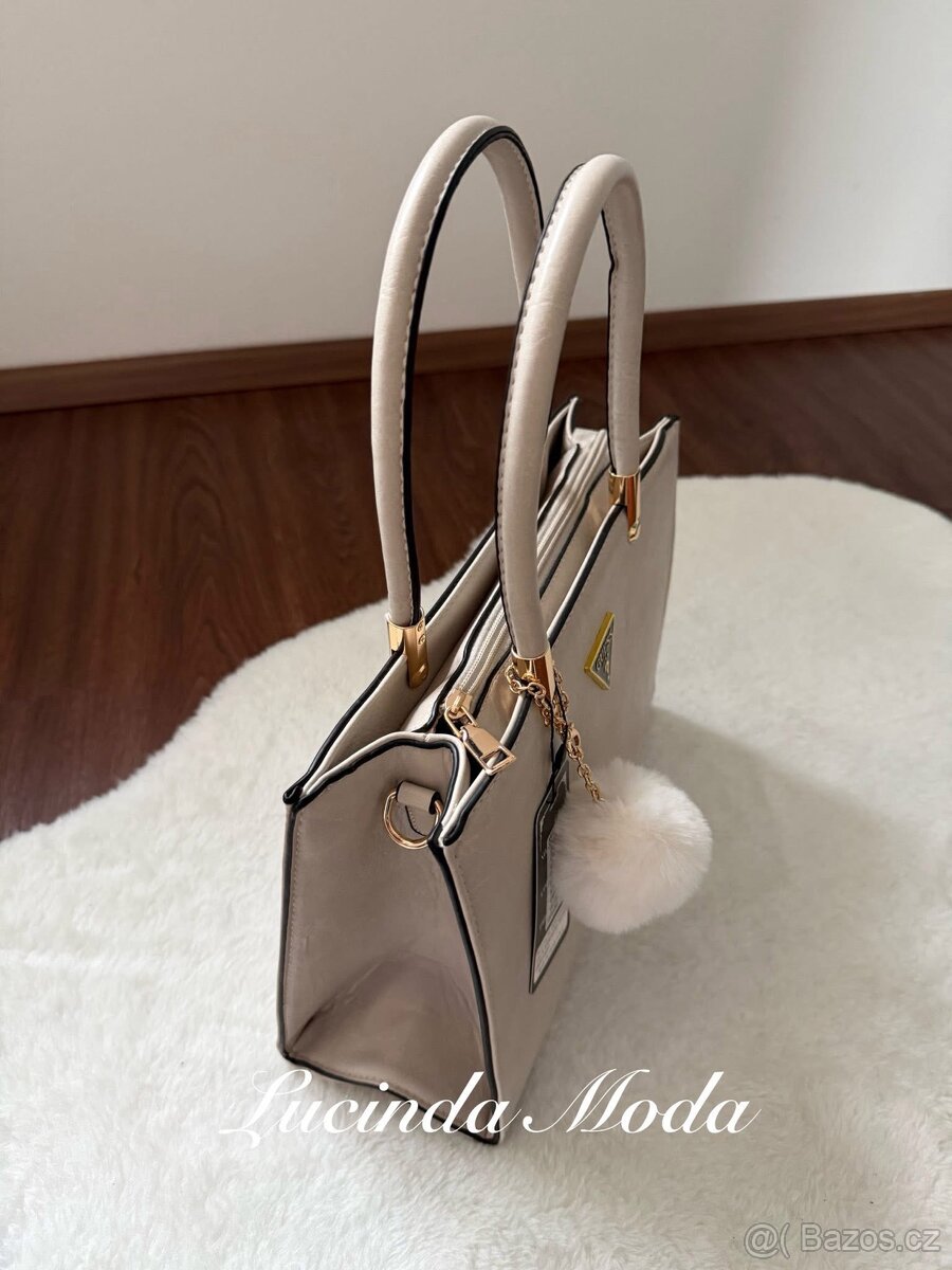 Krémová Guess kabelka - Turecko - 5