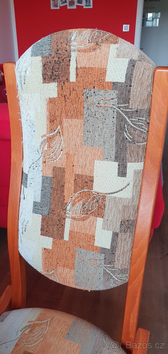 Jídelní stůl AMOS + 4× židle Jelínek - 5