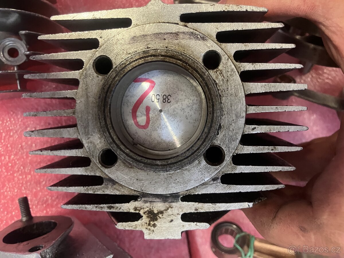 Jawa 50 pionyr pařez mustang 550 555 20 21 23 válce kliky - 5