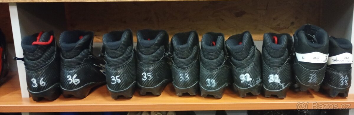 Boty na běžky Salomon SNS pilot vel 31,32,33,35,36 - 5