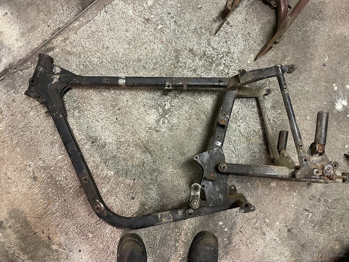 Rámy nosiče kartery Jawa Kývačka Paneka 250 350 - 5