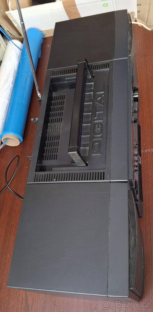 HITACHI MS-W600ER velký přenosný kazeťák - 5