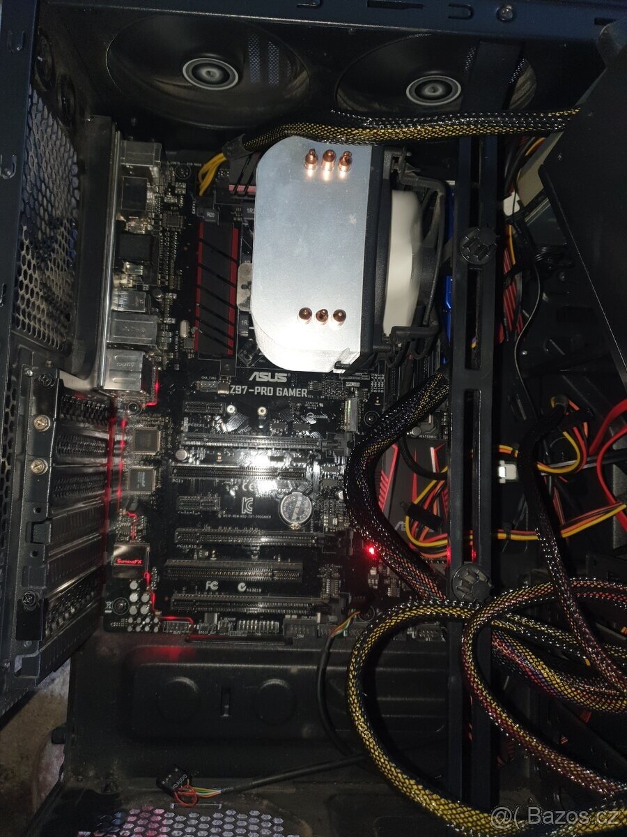 pc ASUS Z97-PRO GAMER+ ram 8gb + Intel Core i5-4460 - 5