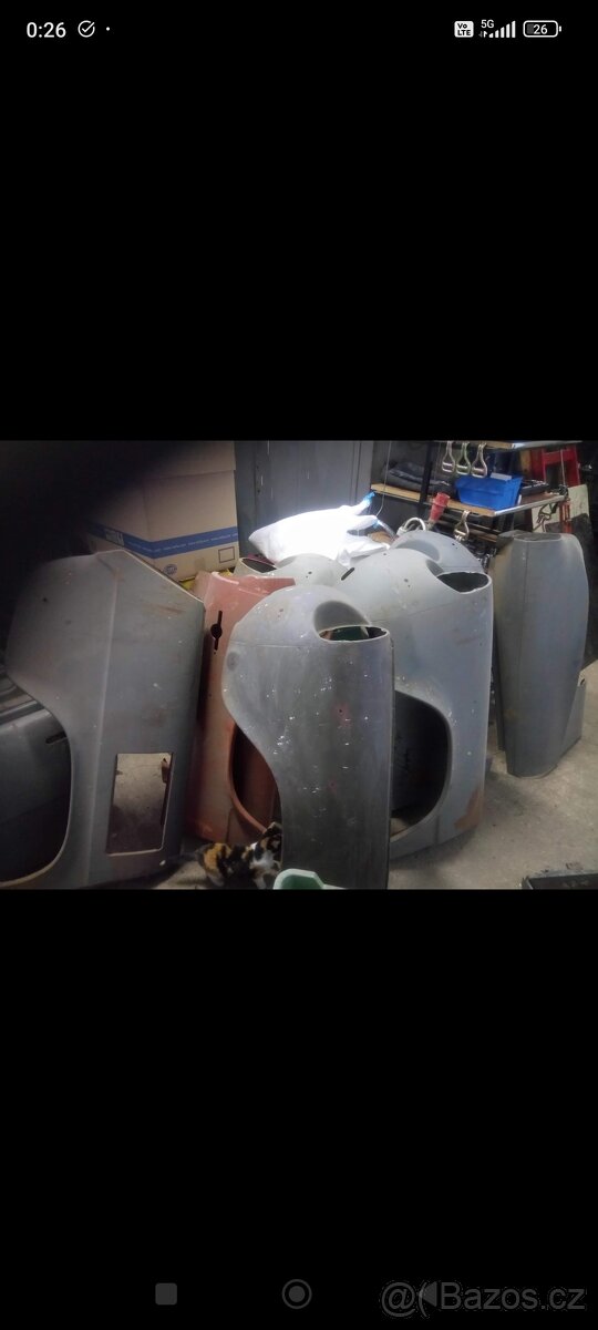 Prodám díly Skoda 1000 mb, mbg - 5