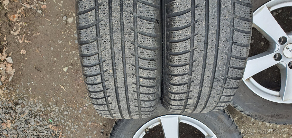 Prodám alu disky se zimními pneu na Suzuki Vitara - 5