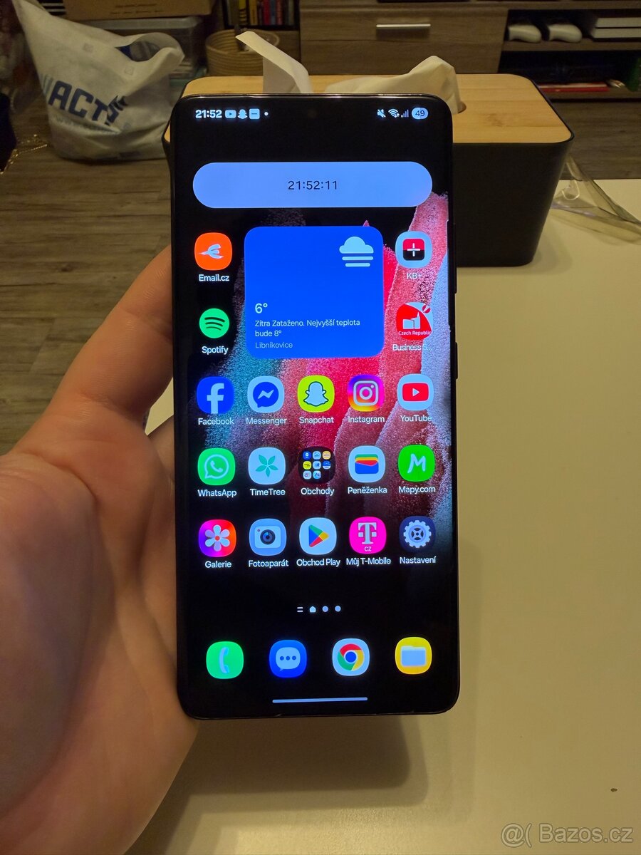 Samsung Galaxy S21 Ultra 5G, 256 GB, černý - 5