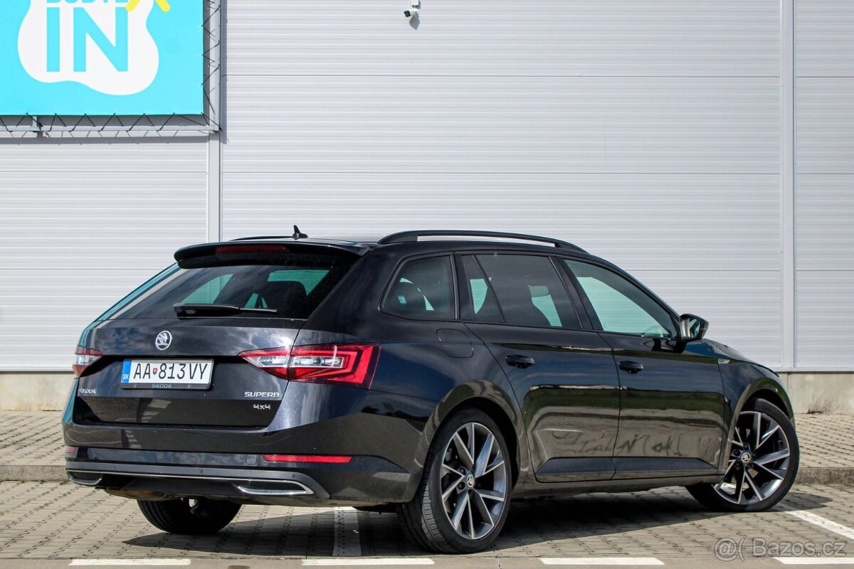 Škoda Superb Combi 2.0 TDI 140kw 4x4 SPORTLINE DSG - 5