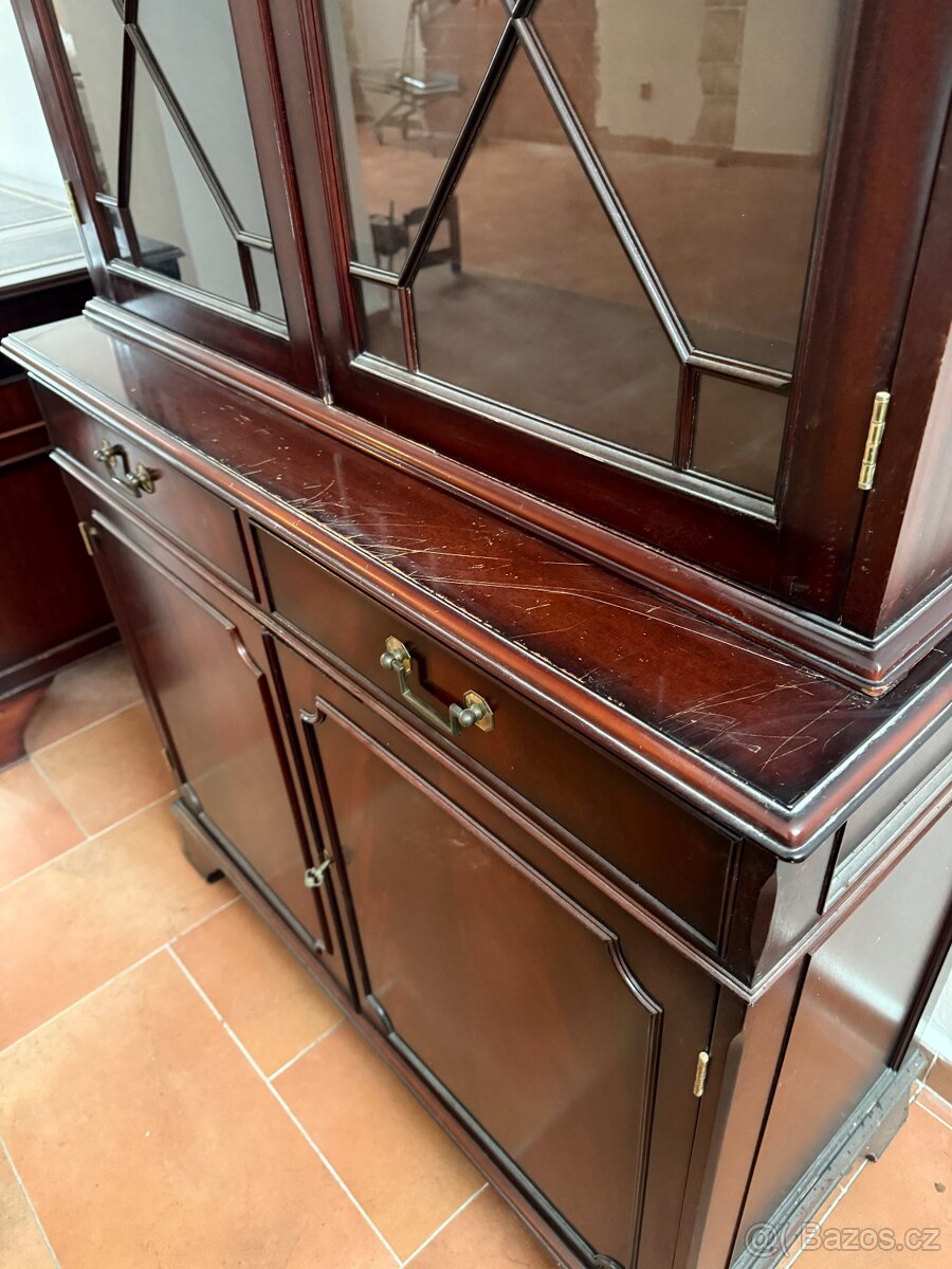 kancelářský nábytek retro starožitný - 5