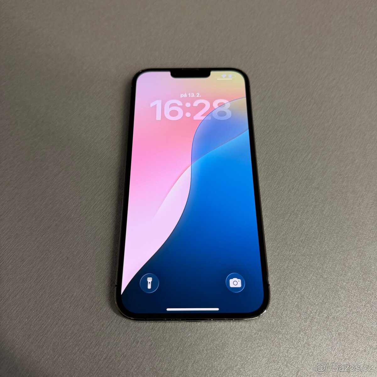 iPhone 13 Pro Max 128GB graphite, pěkný stav, rok záruka - 5