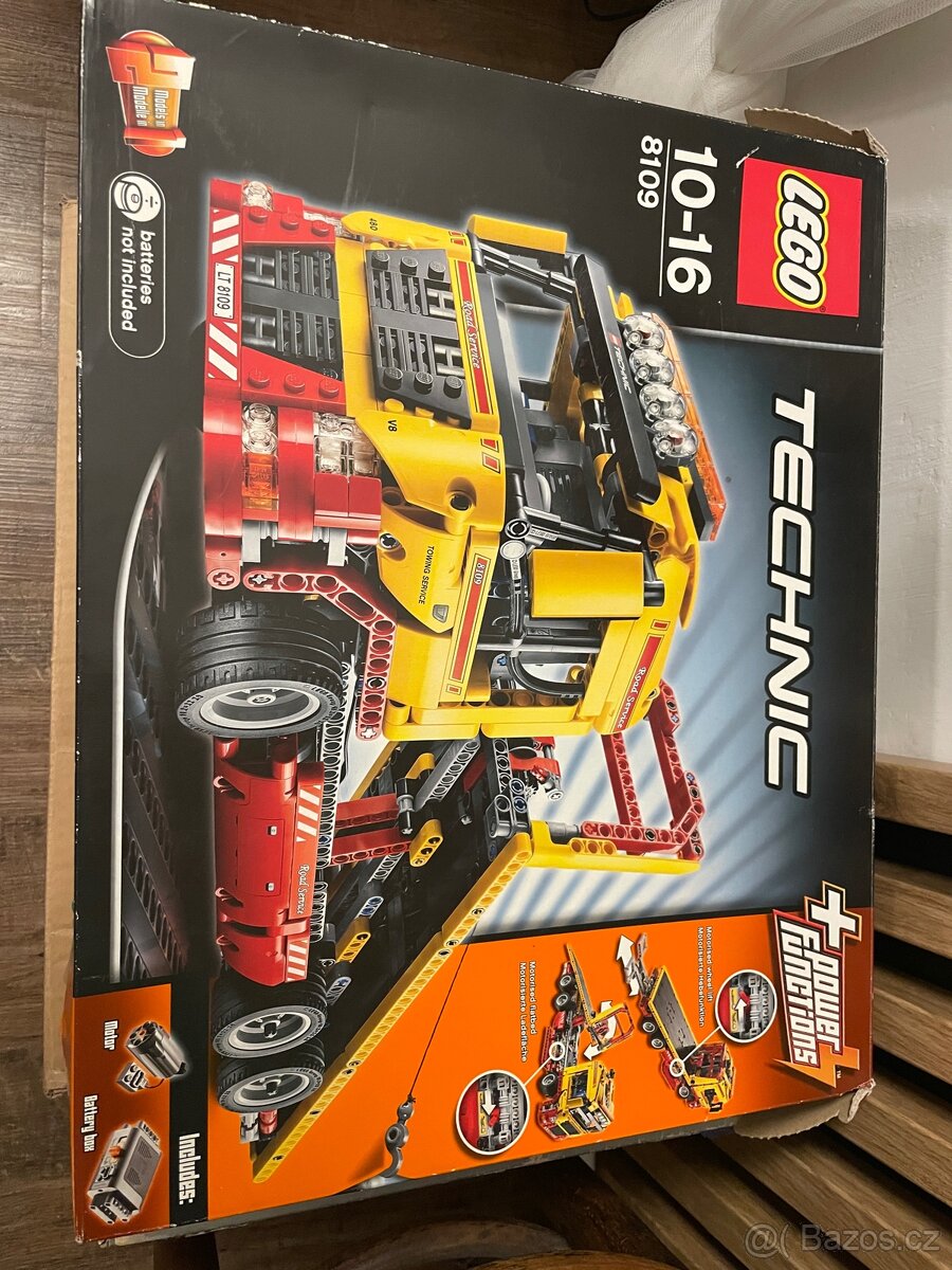 Legendární Lego Technic 8109 Flatbed truck - 5