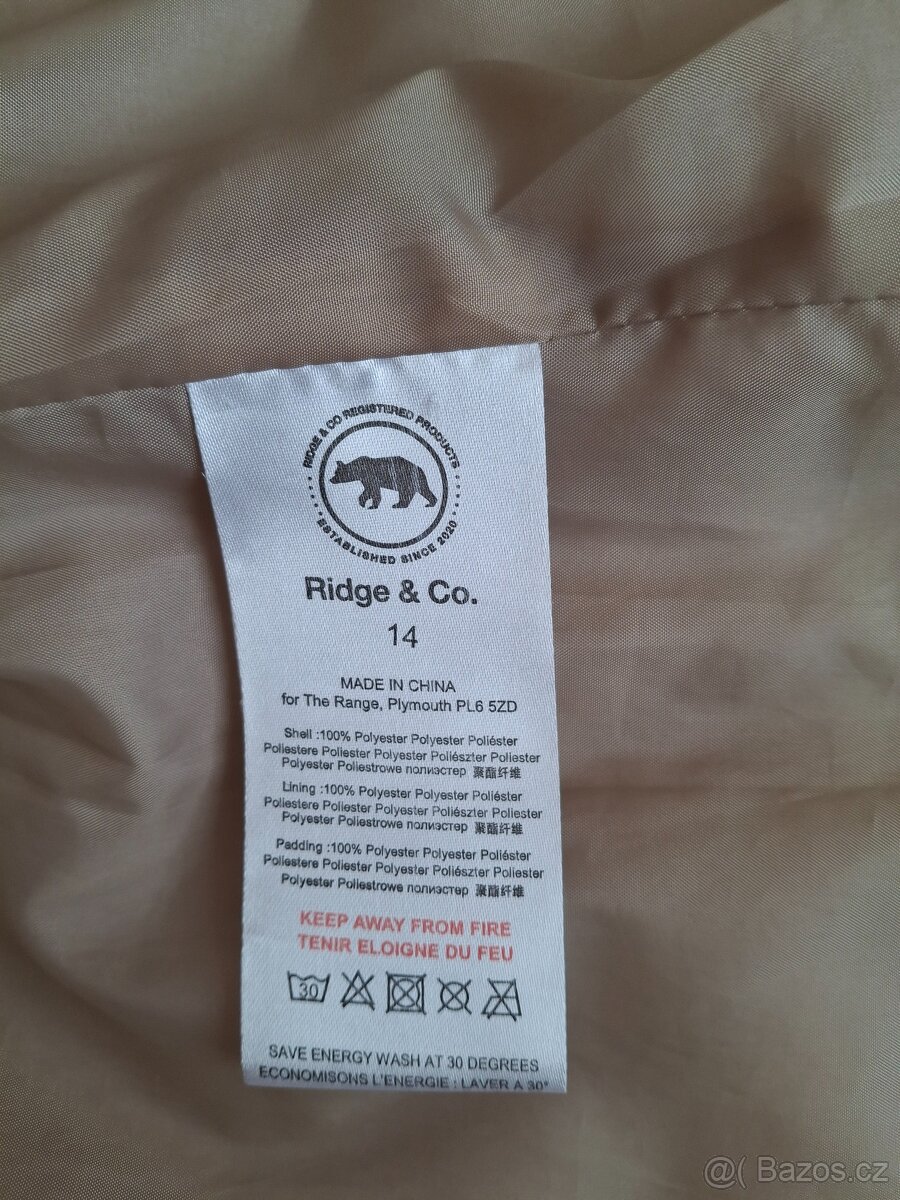 NOVÁ BUNDA, zn. RIDGE + CO. - 5