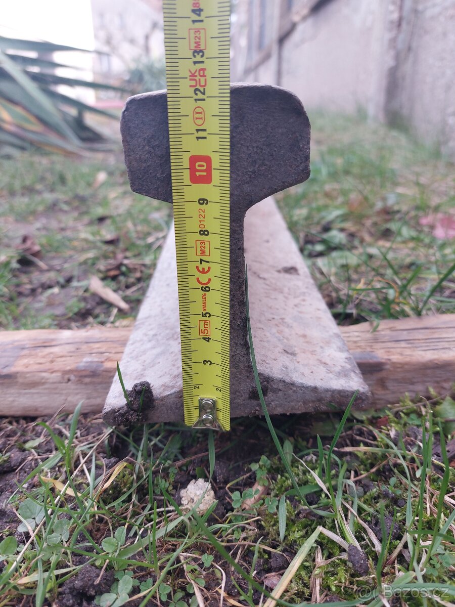 Ocelový "I" profil dl. 2,2m - vhodné pro překlad - 5