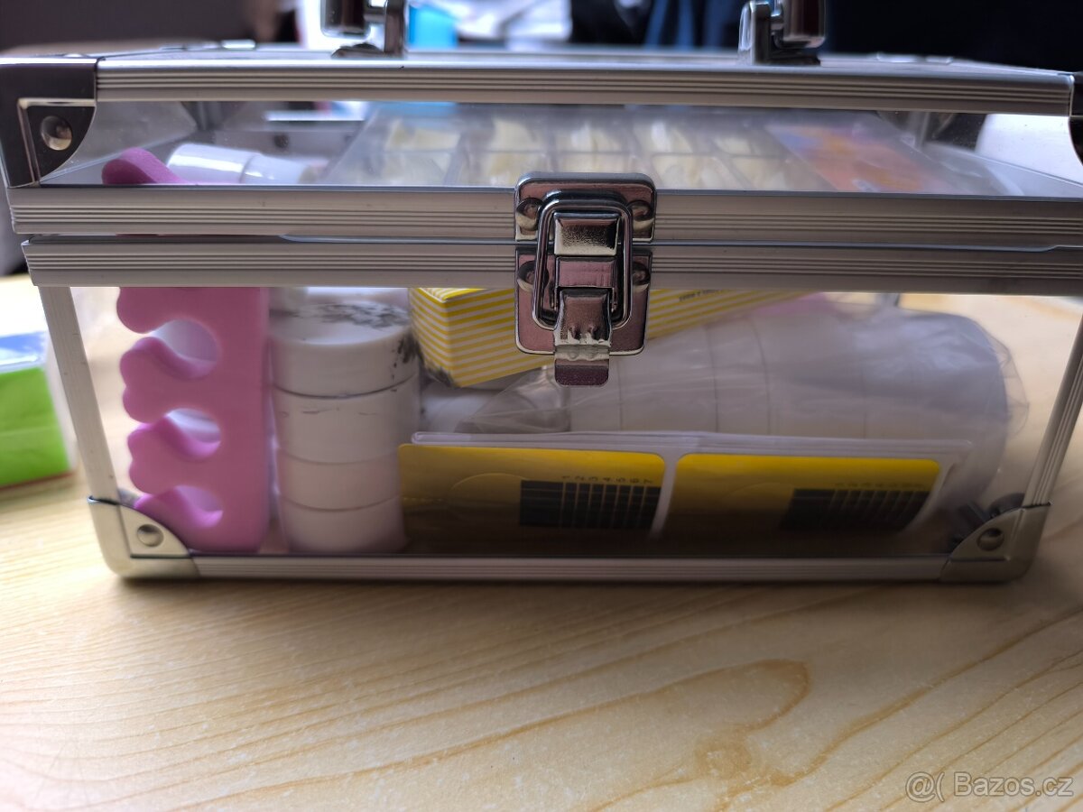 Úplně Nová uv lampa na nehty + kufřík sada na nehty. - 5