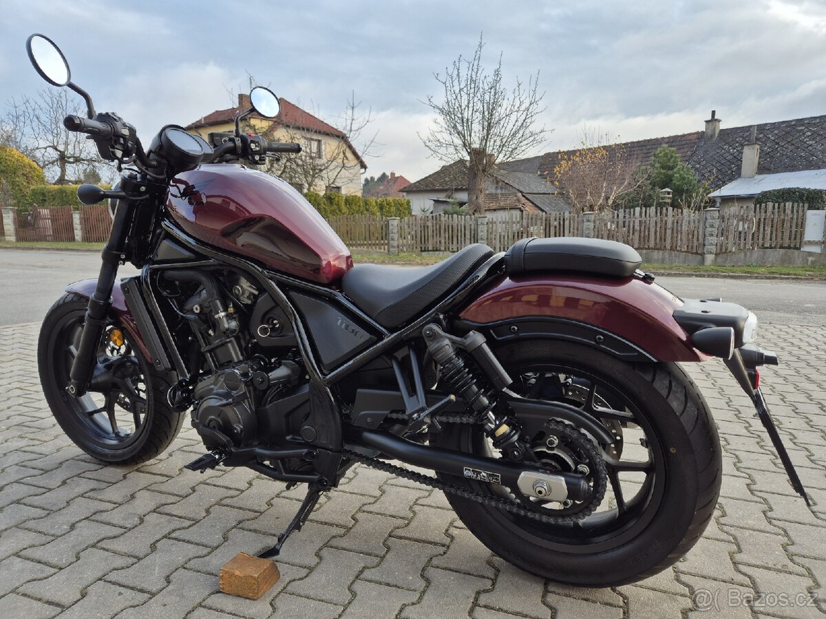 Prodám HONDA CMX1100 Rebel DCT, r. v. 2021, ABS, ČR, 357km - 5