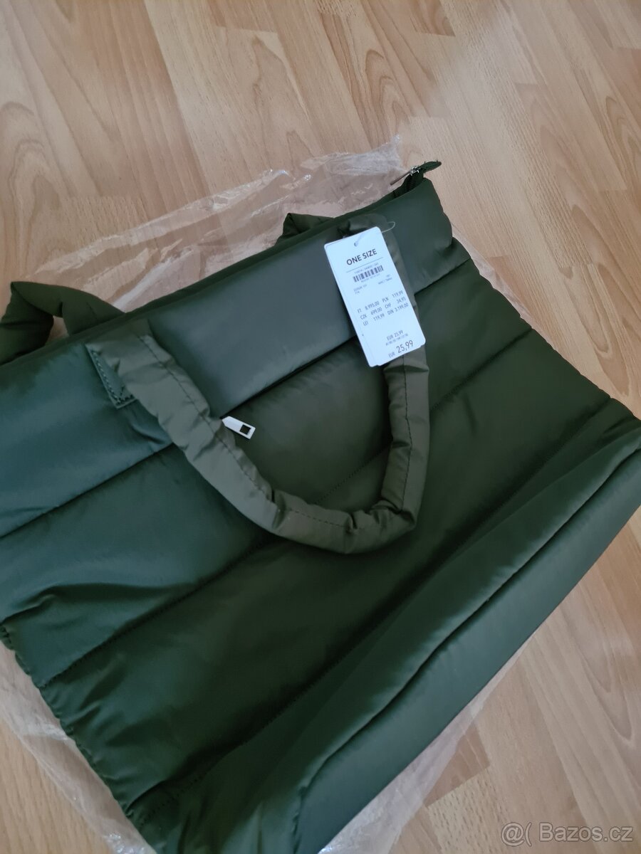 Kabelka prošívaná na zip - nová s visačkou - 5