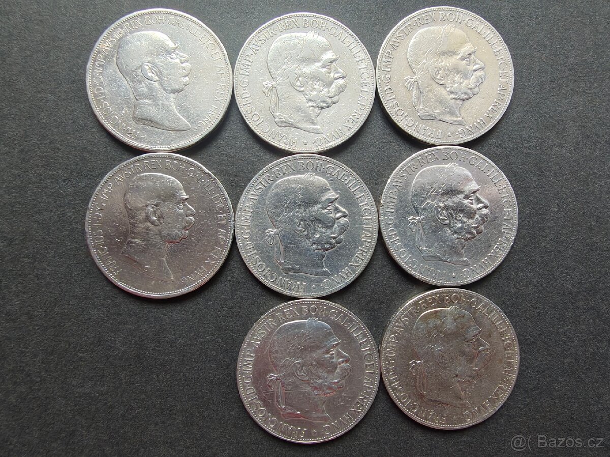 Mince 5 Koruna Rakousko Uhersko - 5