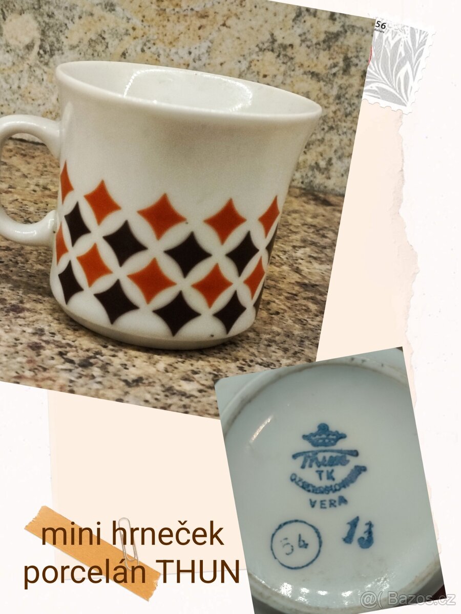 Porcelán THUN, Dubí, Ditmar-Urbach, Lubenec - 5