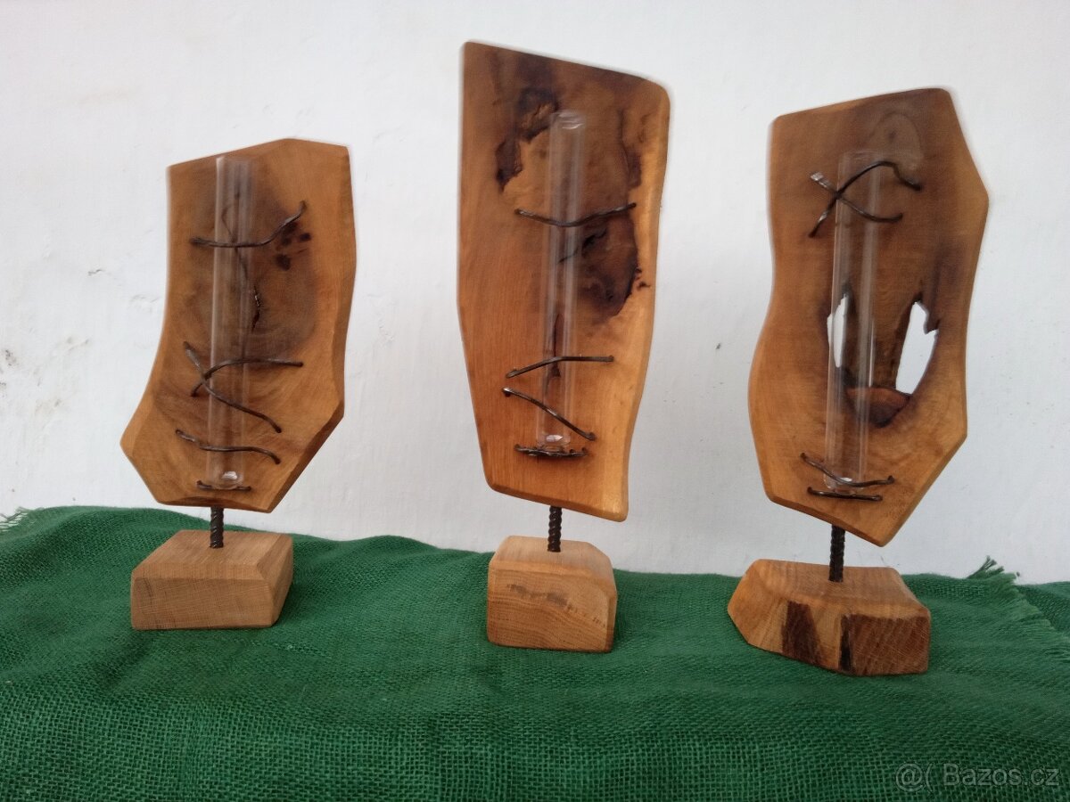 dřevěná váza - 5
