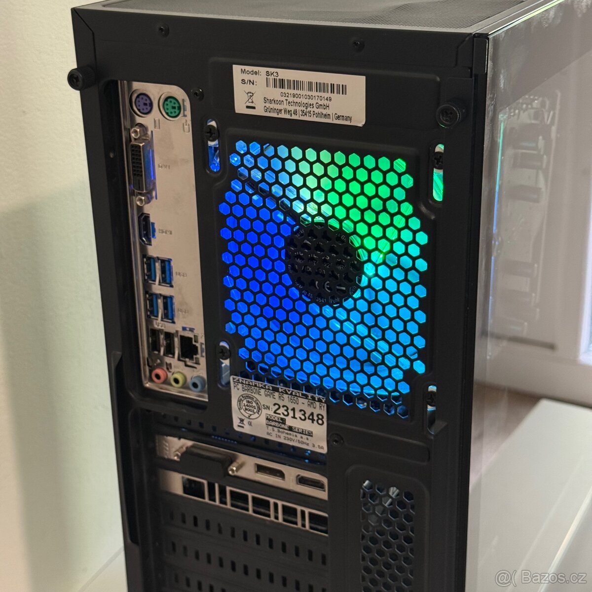 HERNÍ PC Ryzen 5 / GTX 1650 / 16GB RAM / SSD+HDD - 5