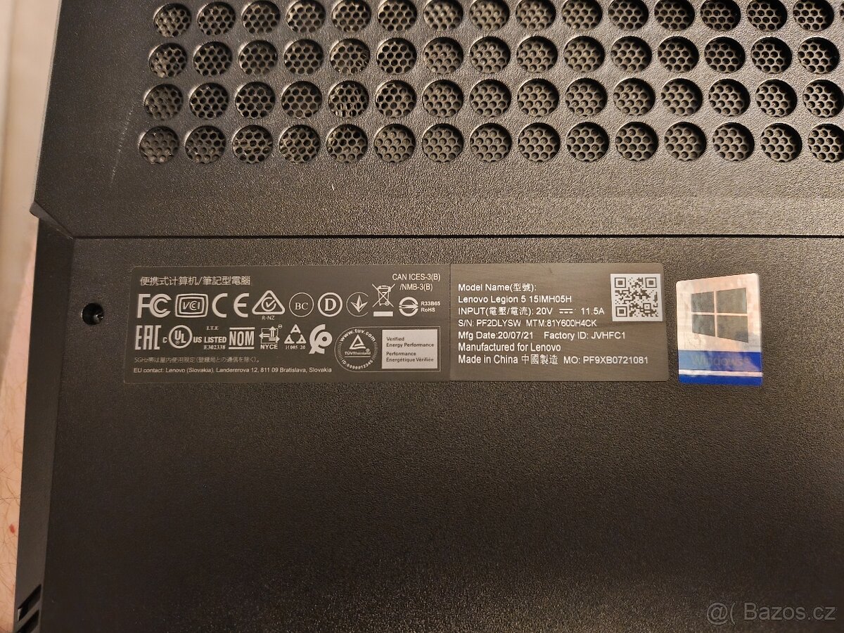 Lenovo Legion 15imh05h - 5